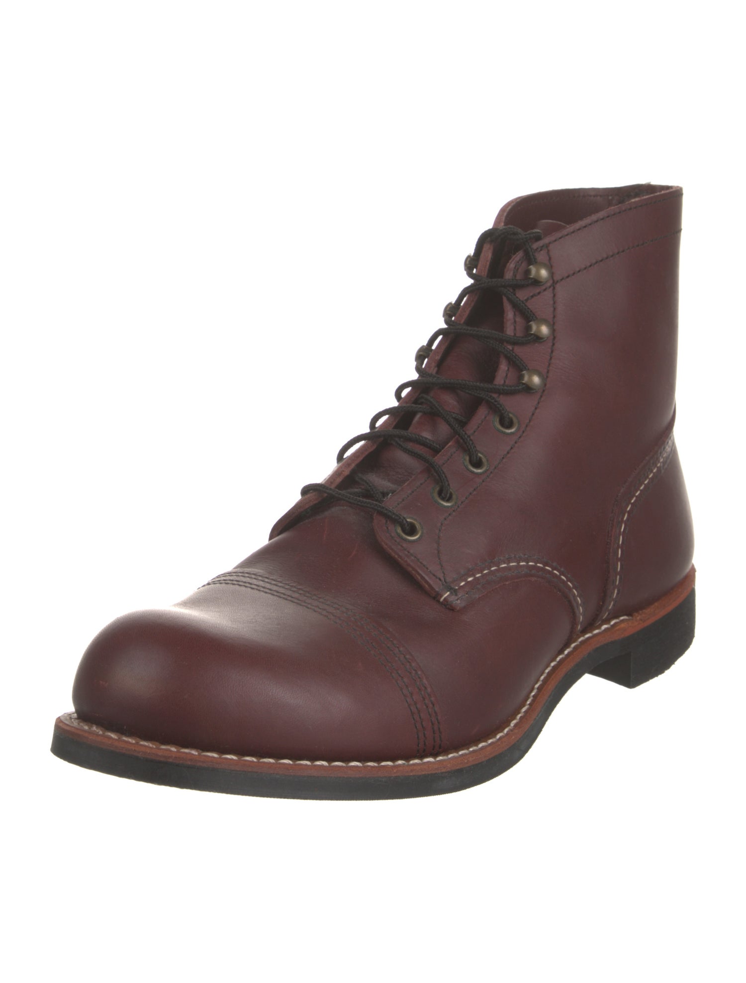 Red Wing Leather Lace-Up Boots
