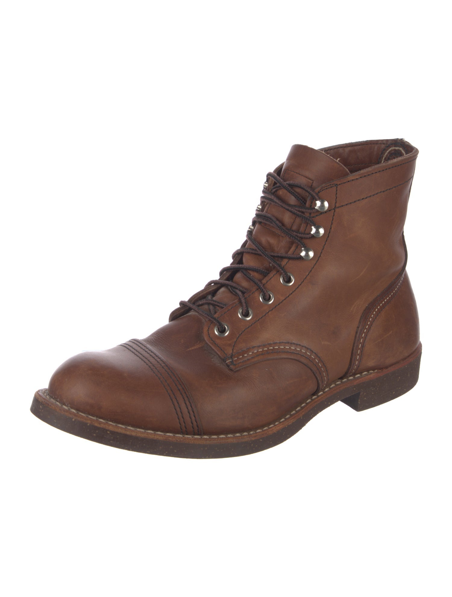Red Wing Leather Lace-Up Boots