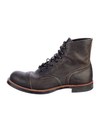 Red Wing Leather Lace-Up Boots