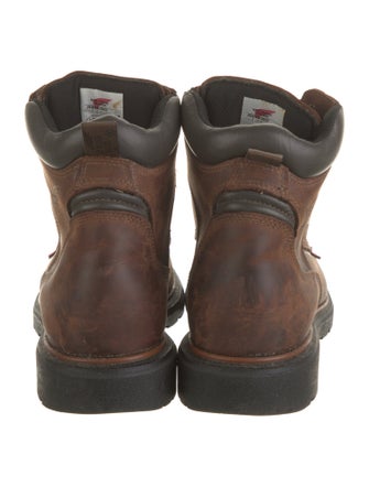 Red Wing Leather Lace-Up Boots