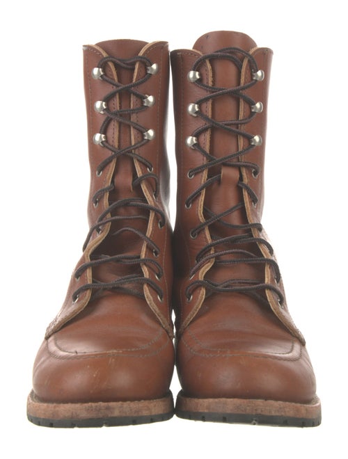 Red Wing Leather Combat Boots