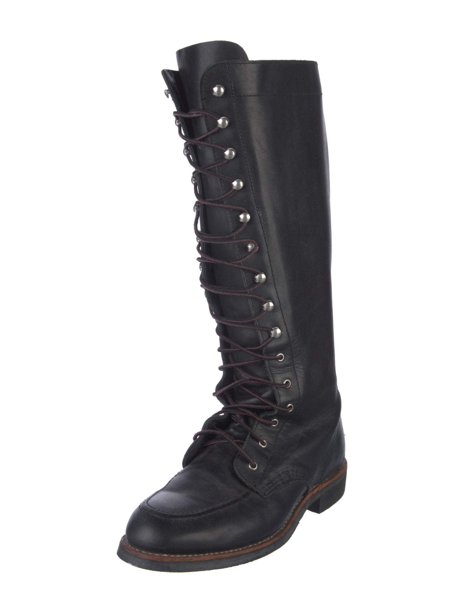 Red Wing Leather Lace-Up Boots