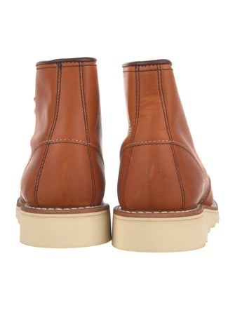 Red Wing Leather Lace-Up Boots