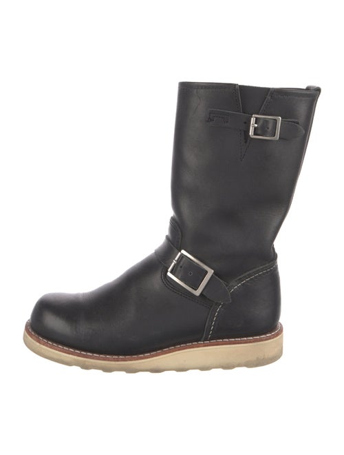 Red Wing Leather Moto Boots