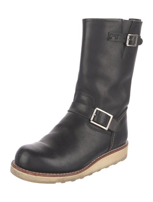 Red Wing Leather Moto Boots