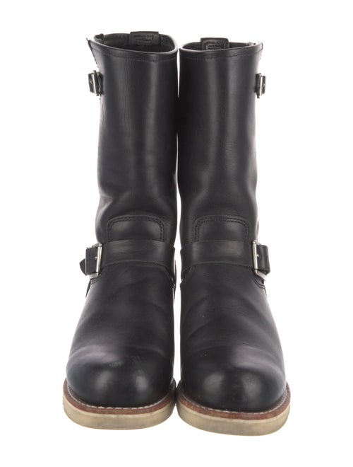 Red Wing Leather Moto Boots