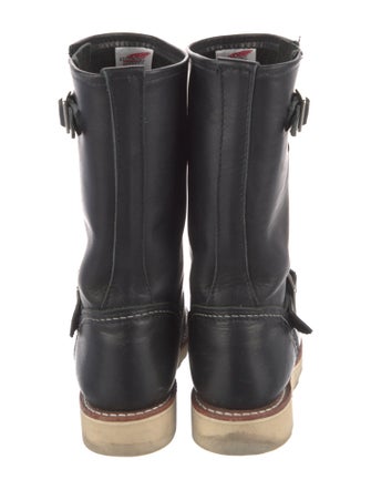 Red Wing Leather Moto Boots