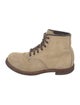 Red Wing Suede Lace-Up Boots