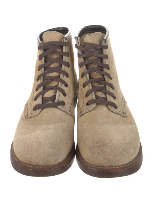 Red Wing Suede Lace-Up Boots