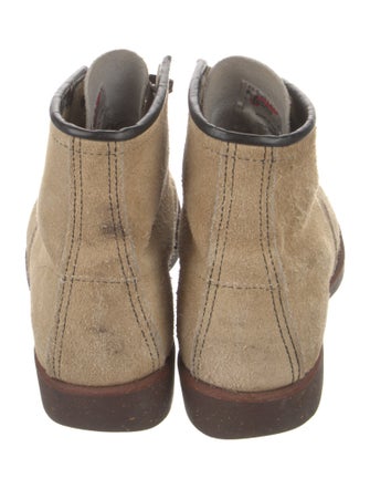 Red Wing Suede Lace-Up Boots