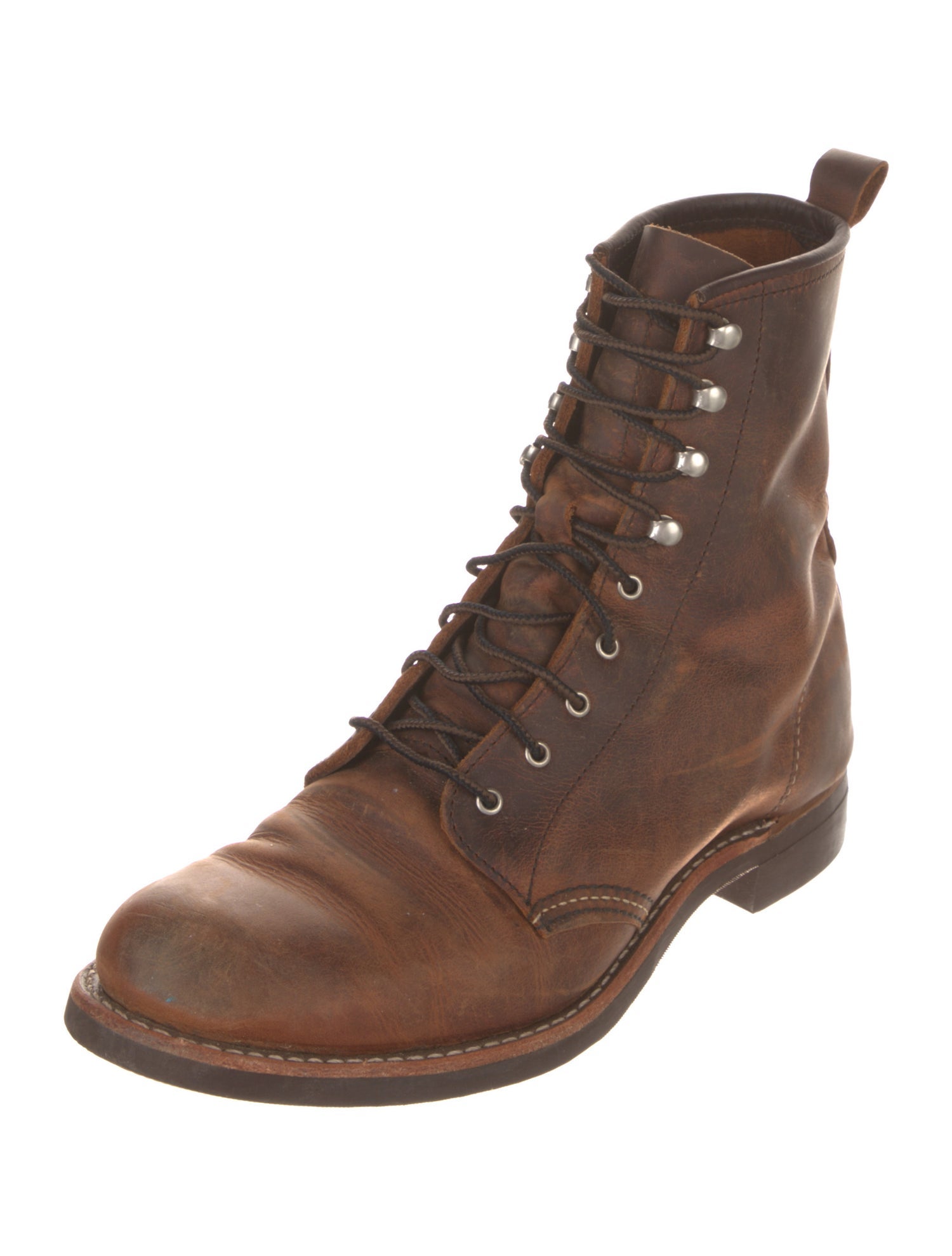 Red Wing Leather Combat Boots