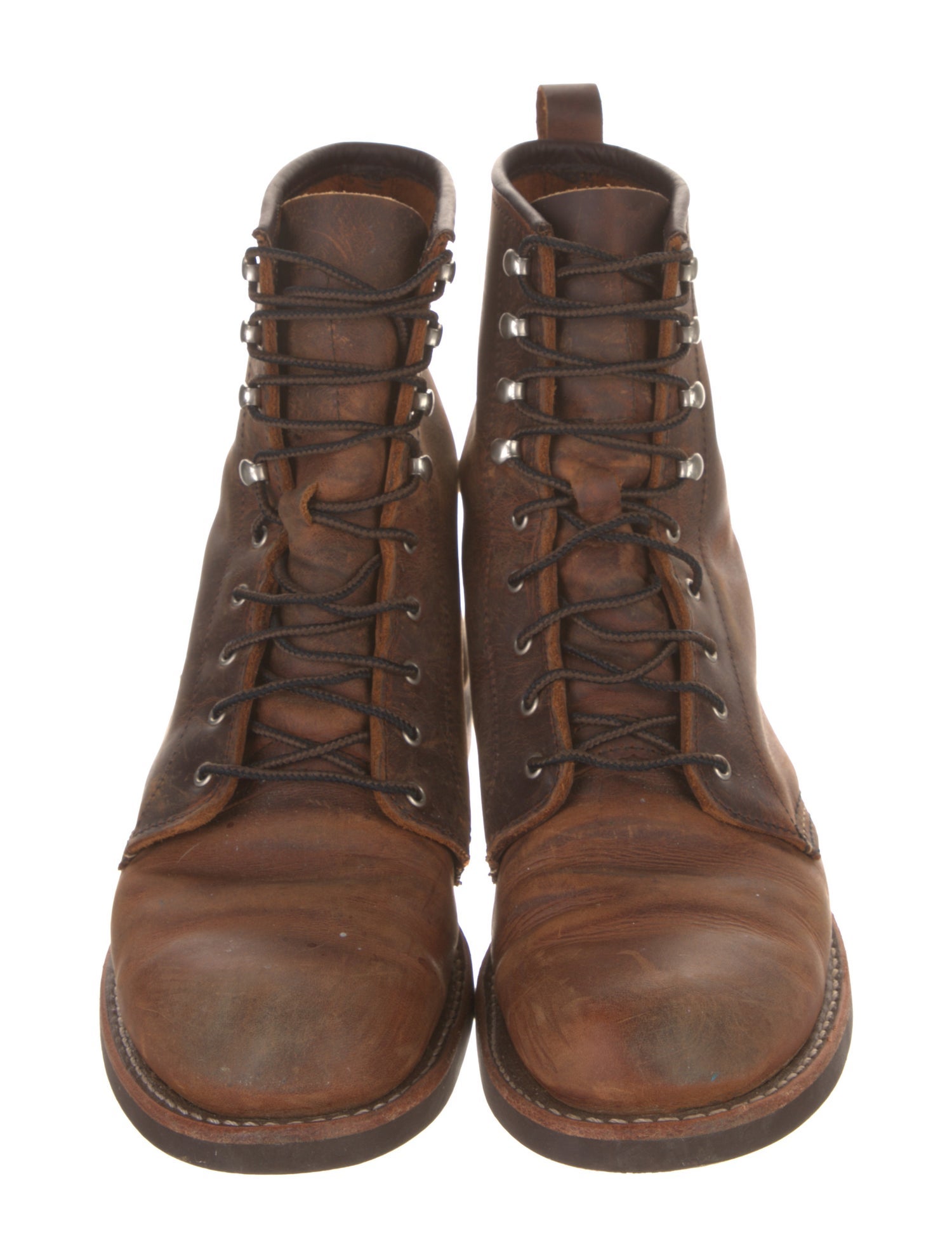 Red Wing Leather Combat Boots
