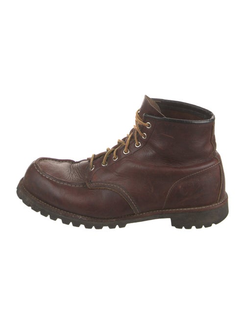 Red Wing Leather Lace-Up Boots
