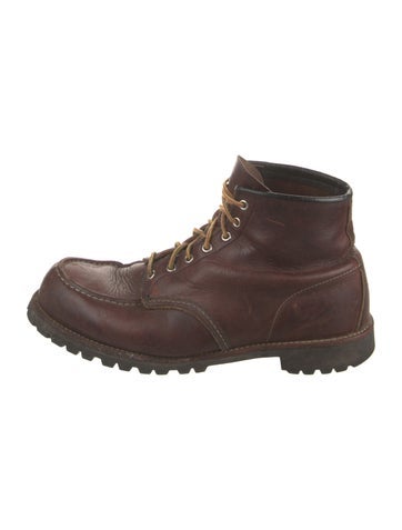Red Wing Boots Leather Lace-Up 13