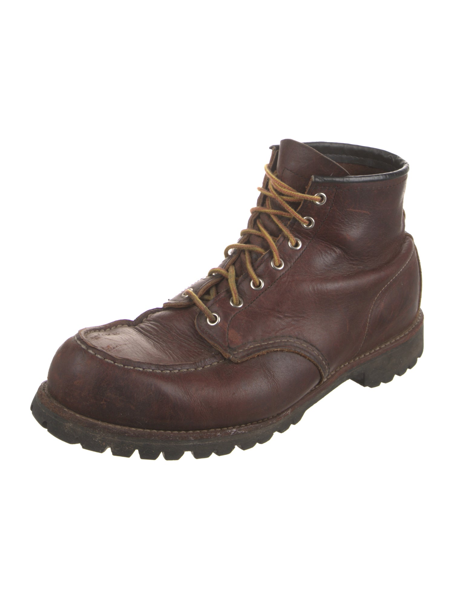 Red Wing Leather Lace-Up Boots