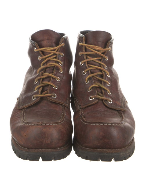 Red Wing Leather Lace-Up Boots