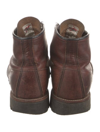 Red Wing Leather Lace-Up Boots