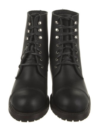 Red Wing Leather Combat Boots