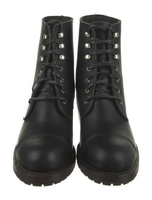 Red Wing Leather Combat Boots