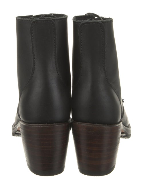 Red Wing Leather Combat Boots