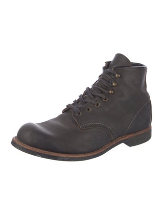 Red Wing Leather Lace-Up Boots