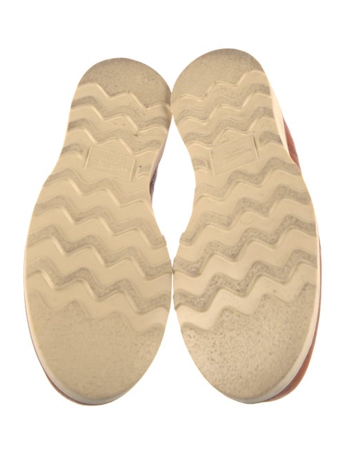 Red Wing Leather Floral Print Lace-Up Boots