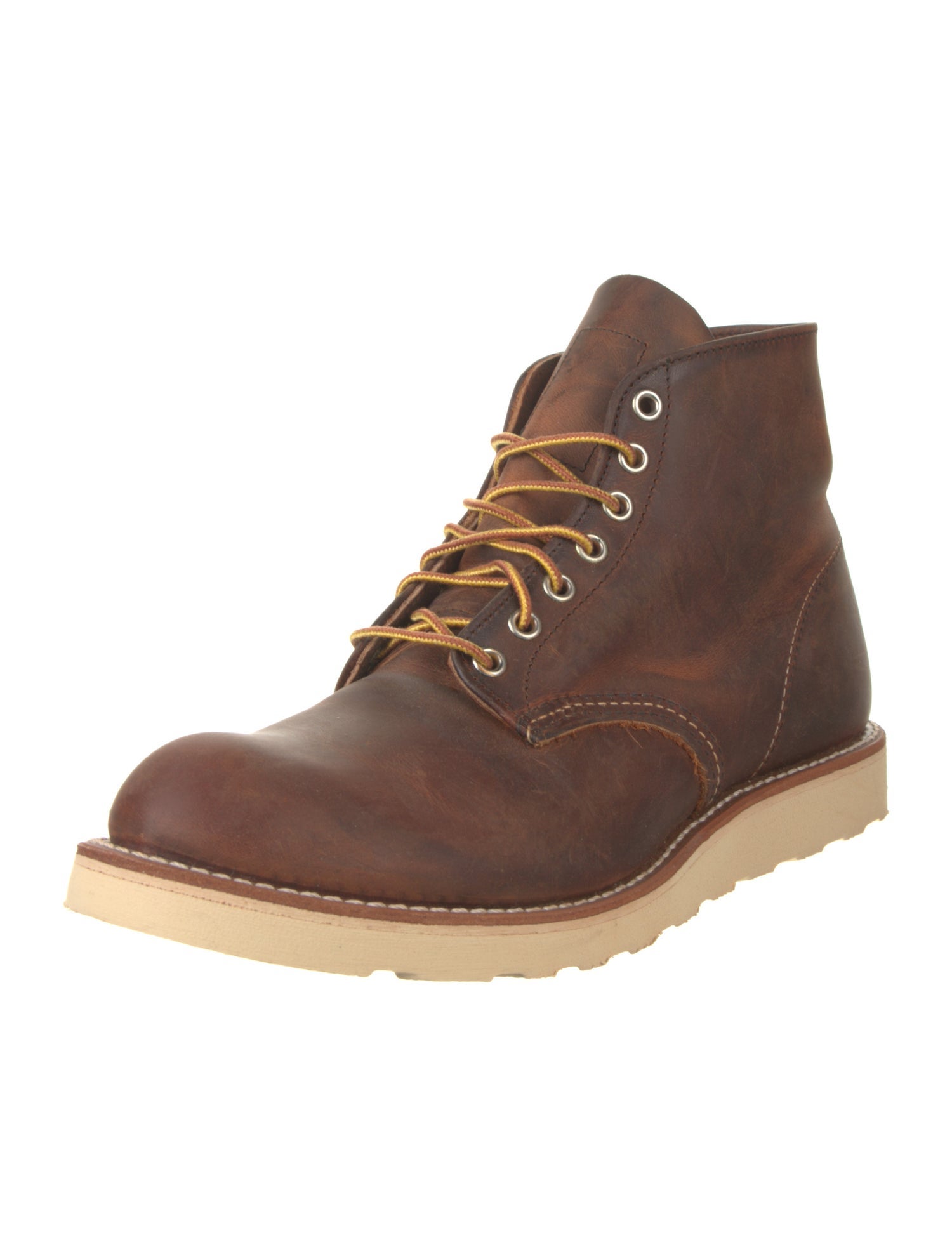 Red Wing Leather Lace-Up Boots