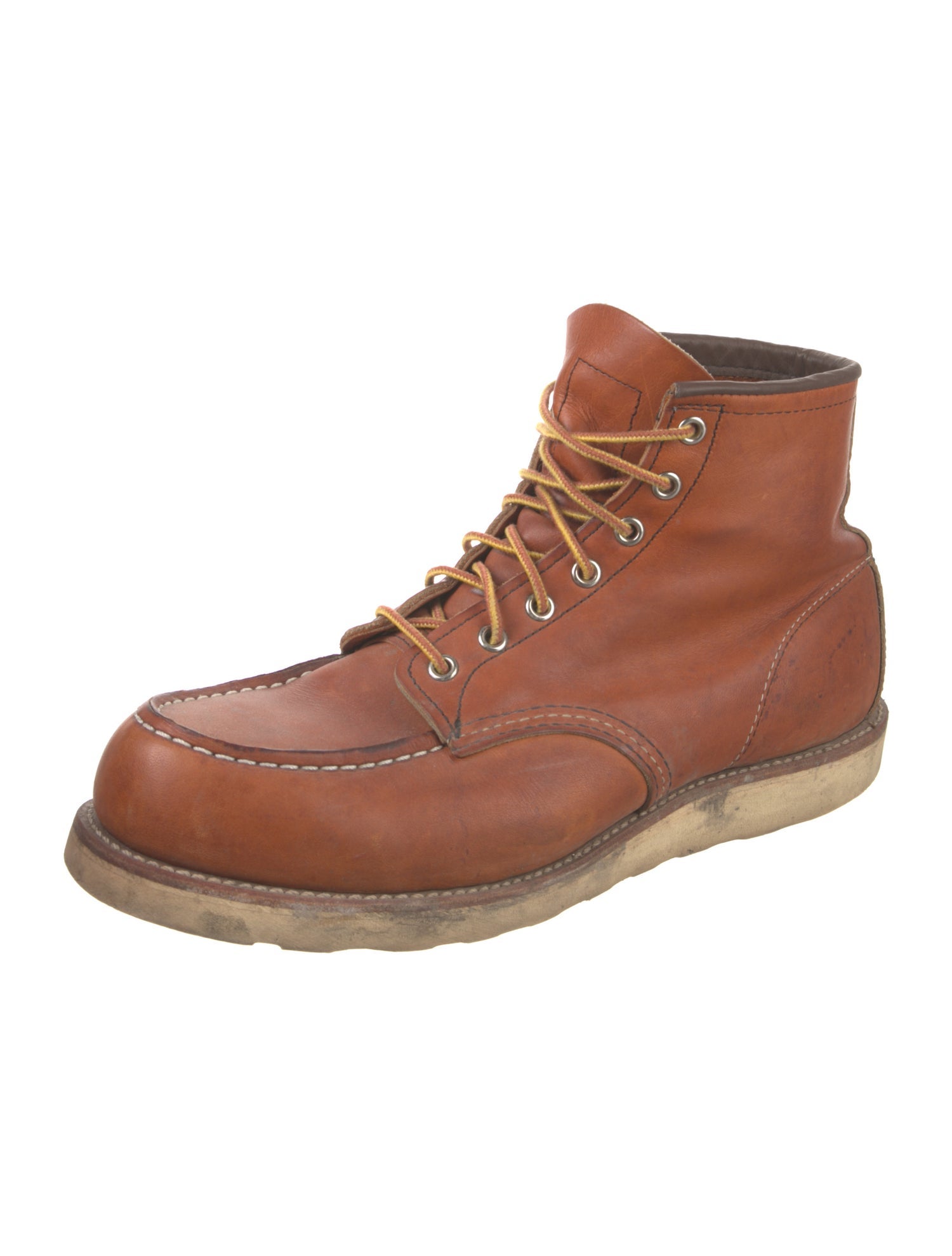 Red Wing Leather Lace-Up Boots