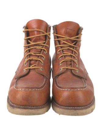 Red Wing Leather Lace-Up Boots