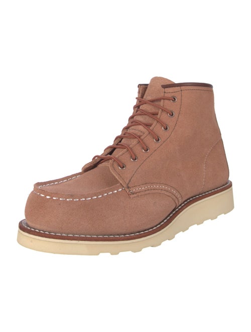 Red Wing Suede Lace-Up Boots