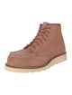 Red Wing Suede Lace-Up Boots