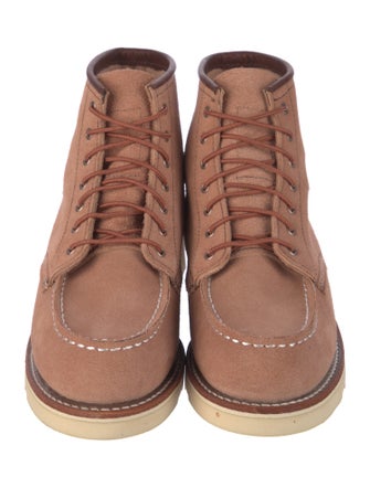 Red Wing Suede Lace-Up Boots