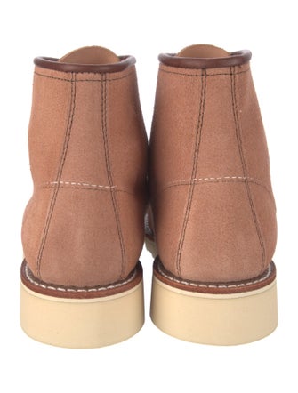 Red Wing Suede Lace-Up Boots