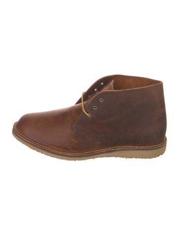 Red Wing Boots Leather Lace-Up 12
