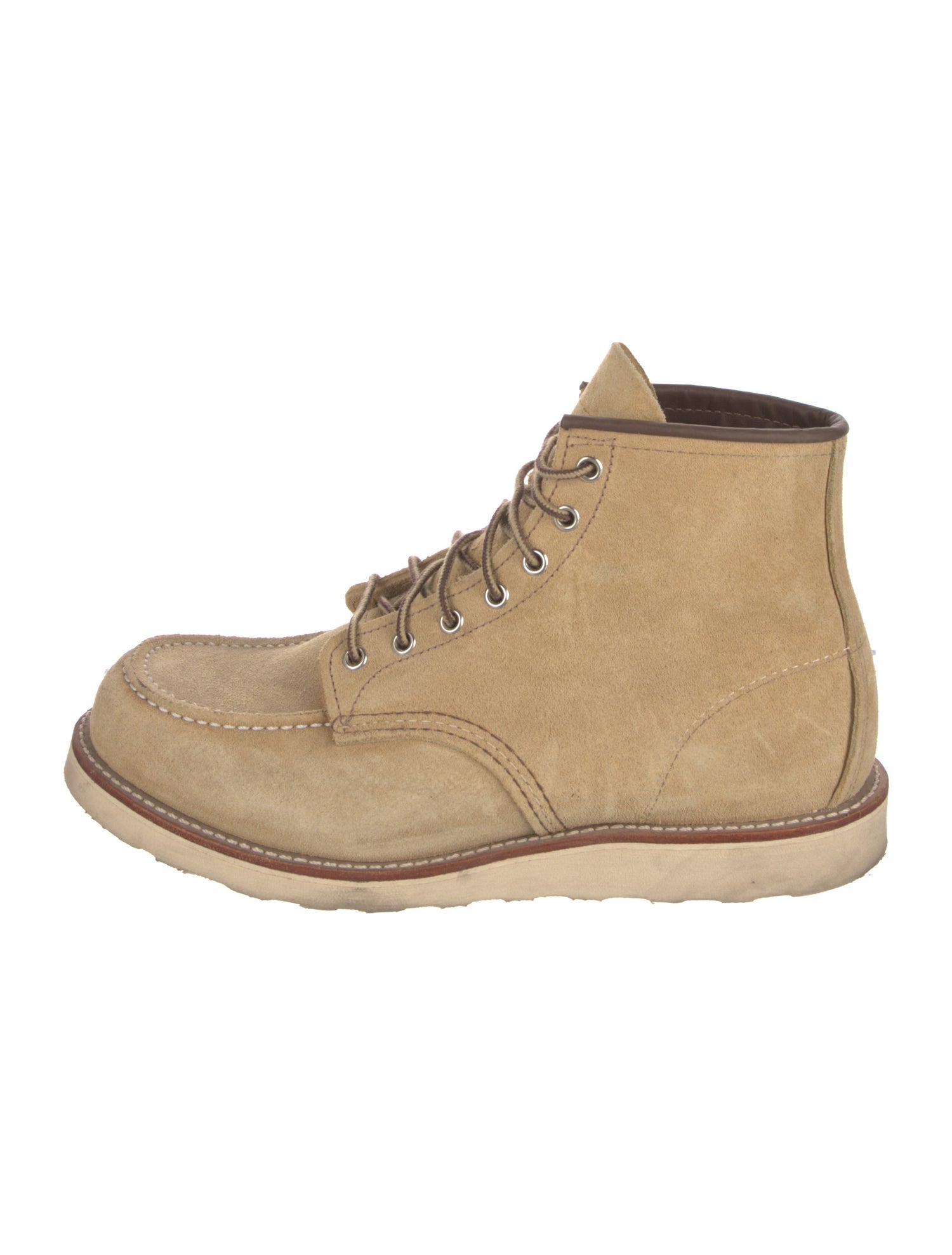 Red Wing Nubuck Lace-Up Boots