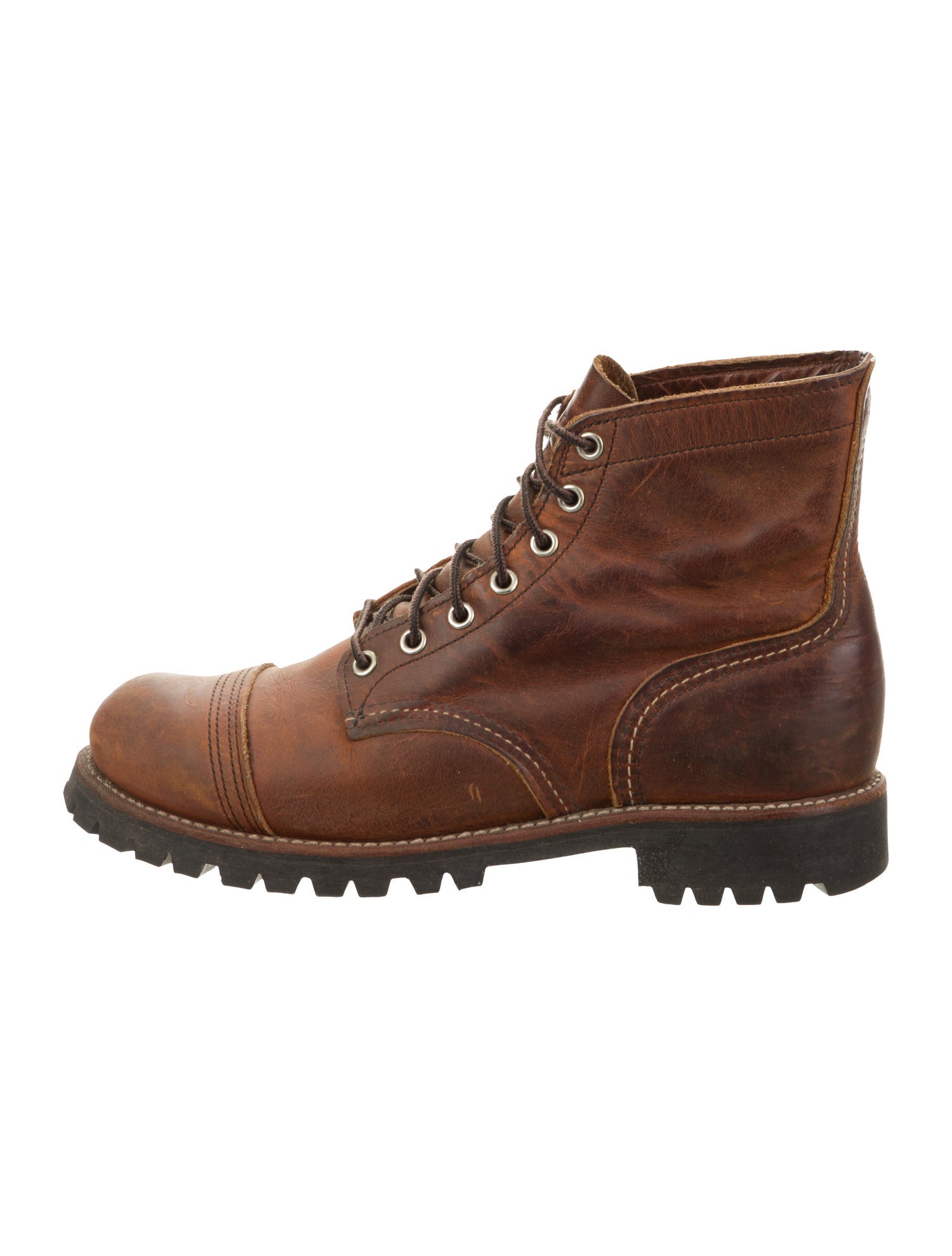 Red Wing Leather Lace-Up Boots