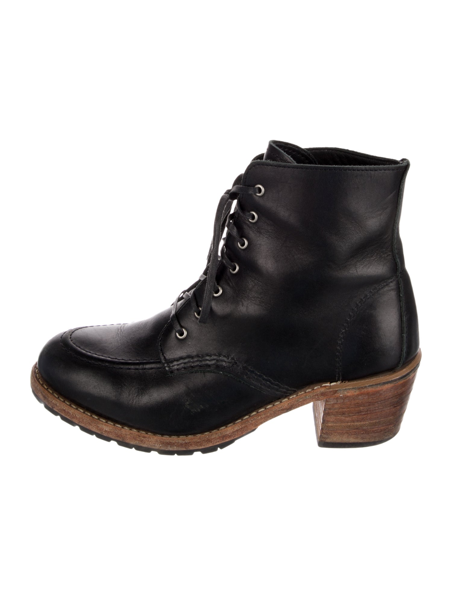 Red Wing Leather Combat Boots