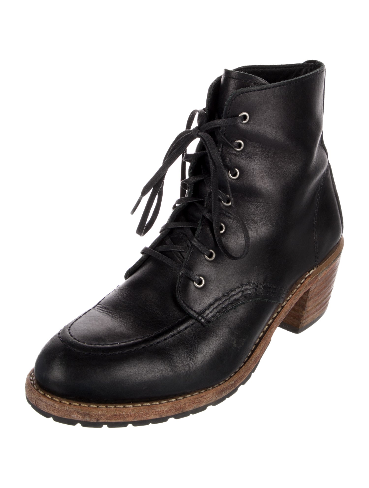 Red Wing Leather Combat Boots