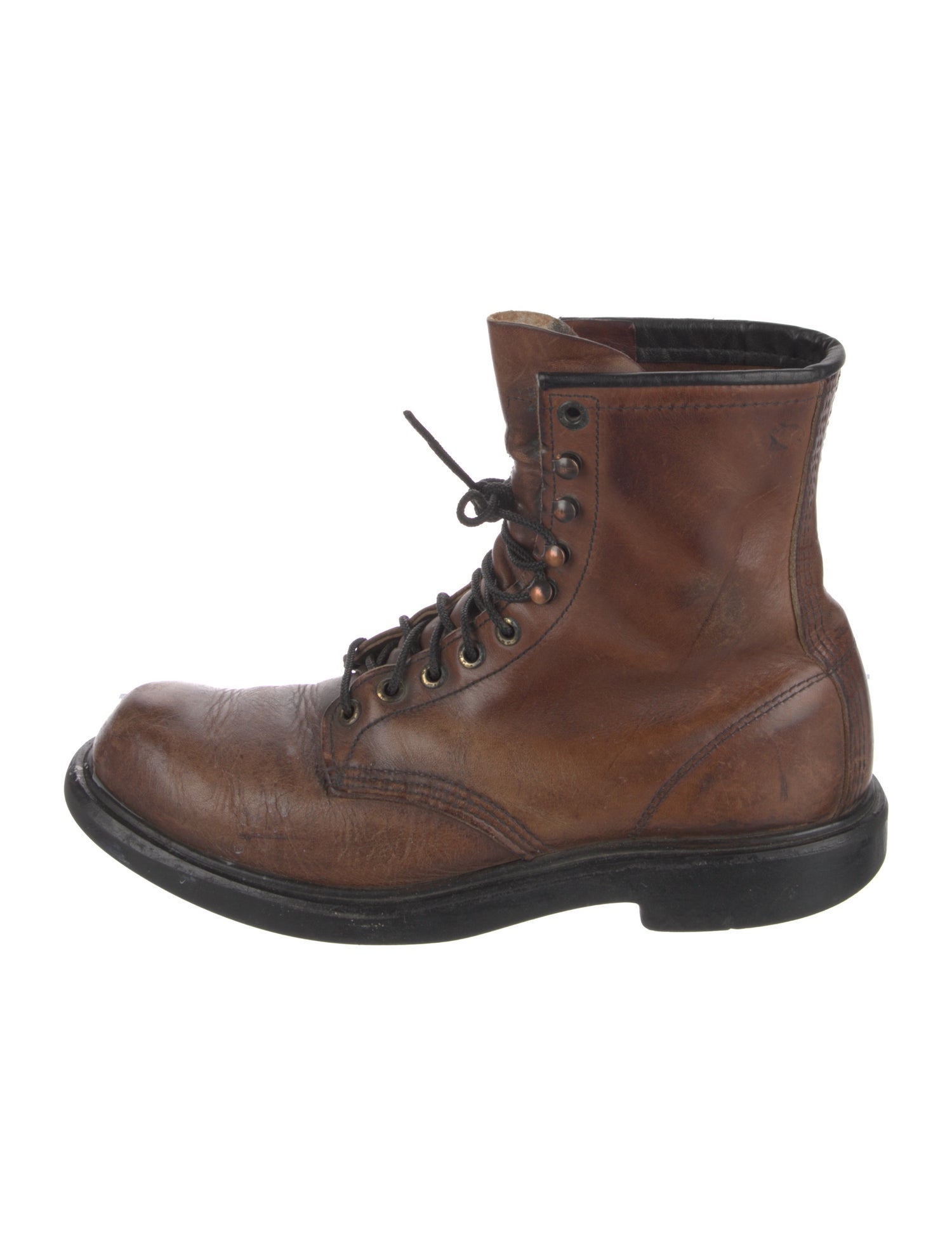 Red Wing Leather Lace-Up Boots