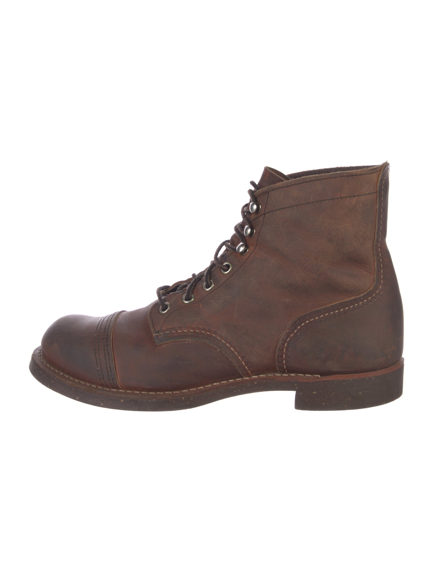 Red Wing Leather Lace-Up Boots