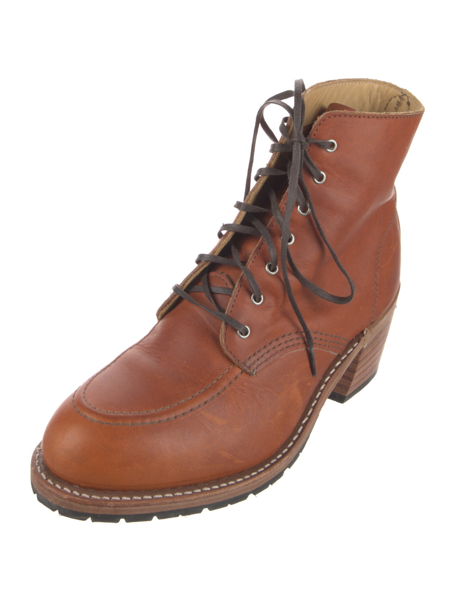 Red Wing Leather Combat Boots