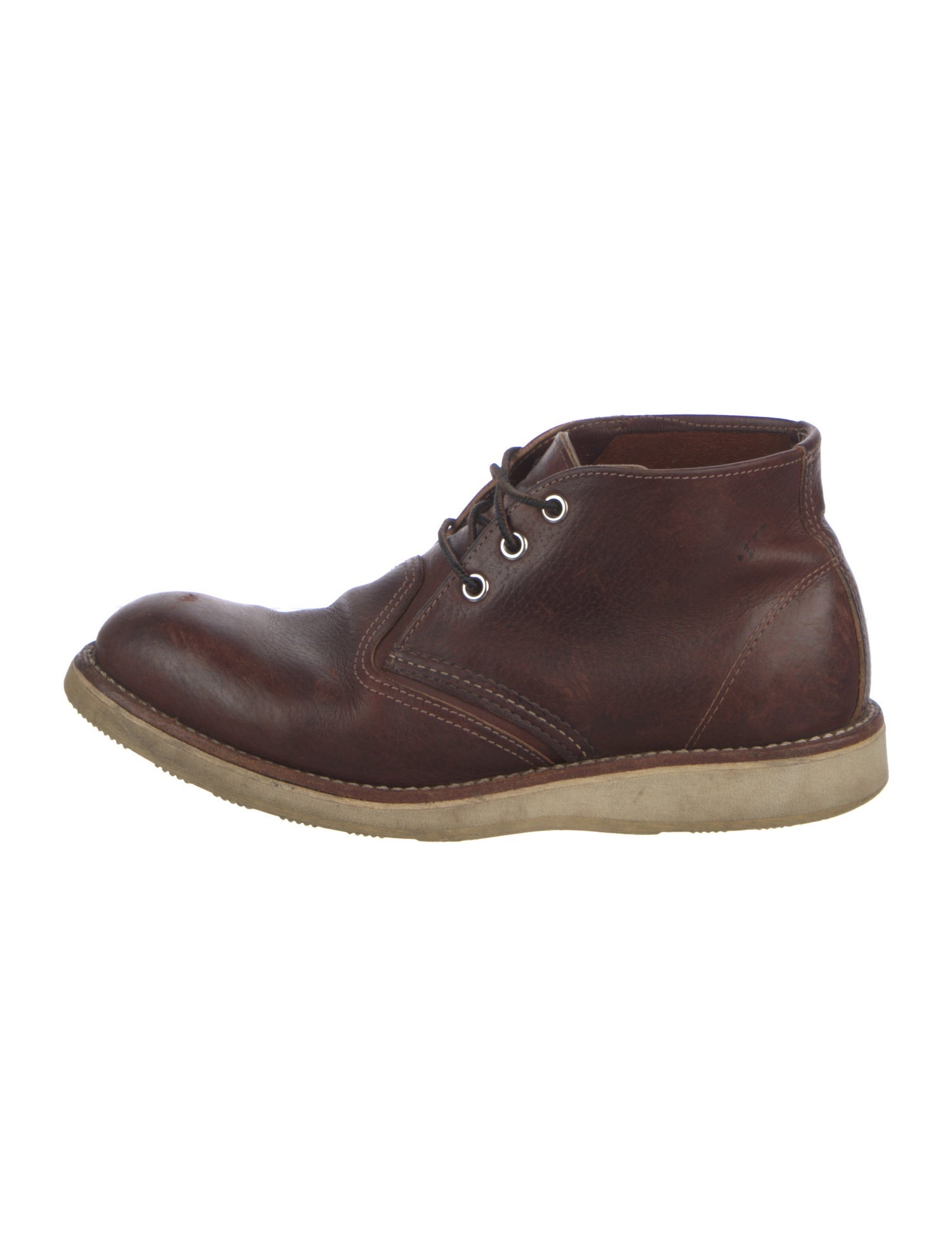 Red Wing Leather Lace-Up Boots