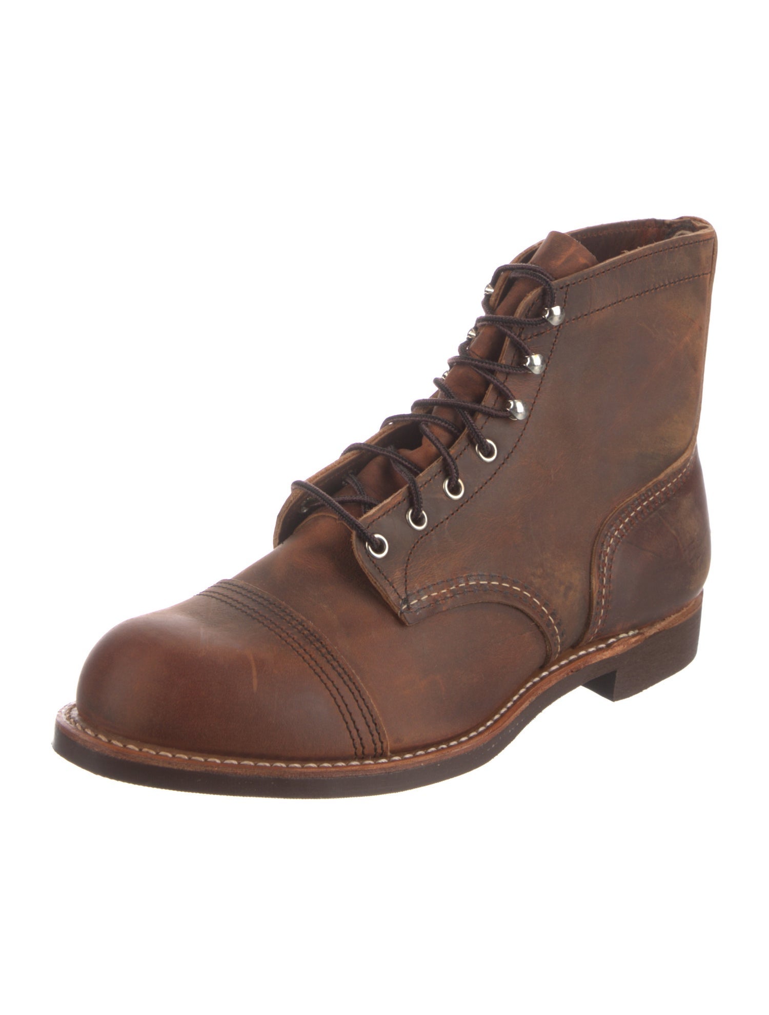Red Wing Leather Lace-Up Boots