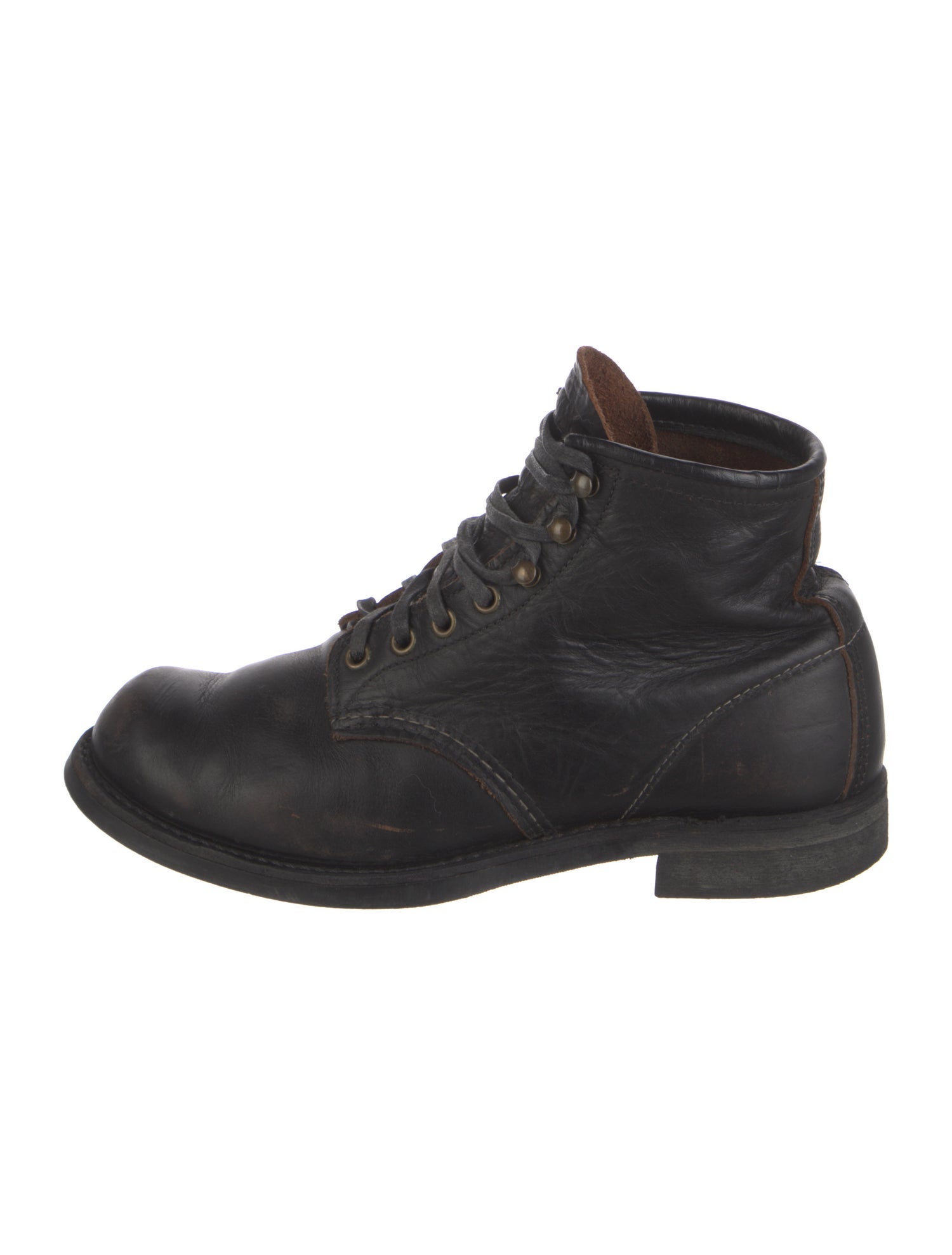 Red Wing Leather Lace-Up Boots