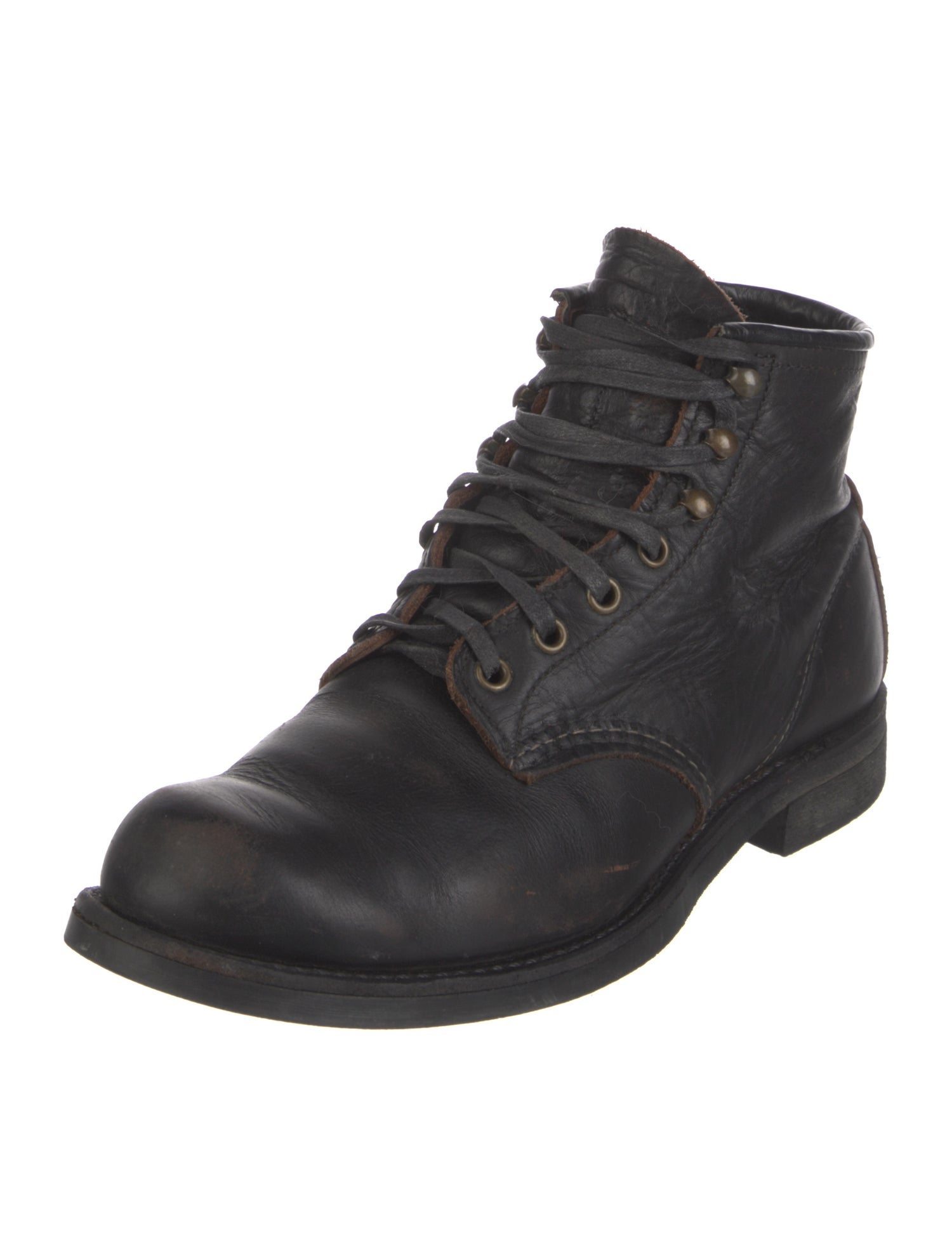 Red Wing Leather Lace-Up Boots