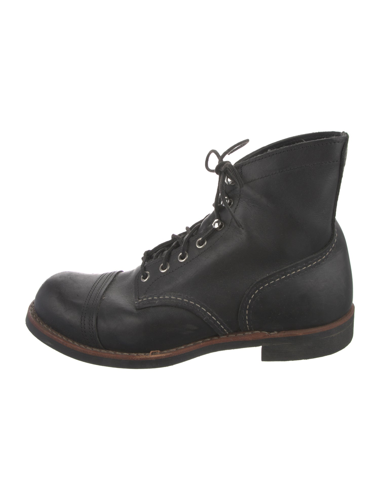 Red Wing Leather Lace-Up Boots