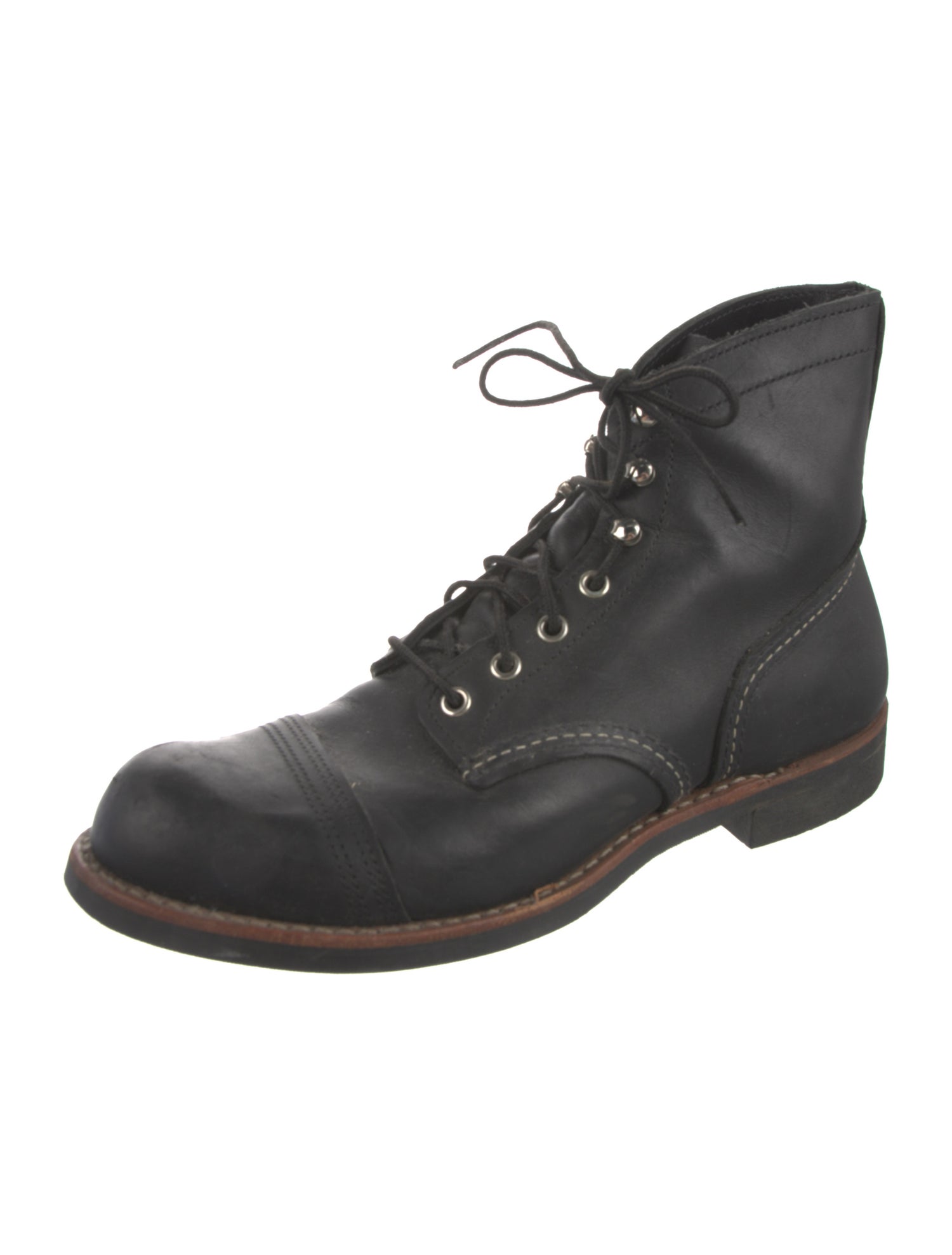 Red Wing Leather Lace-Up Boots