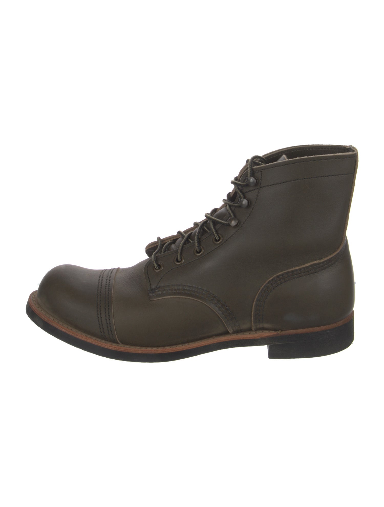 Red Wing Leather Lace-Up Boots