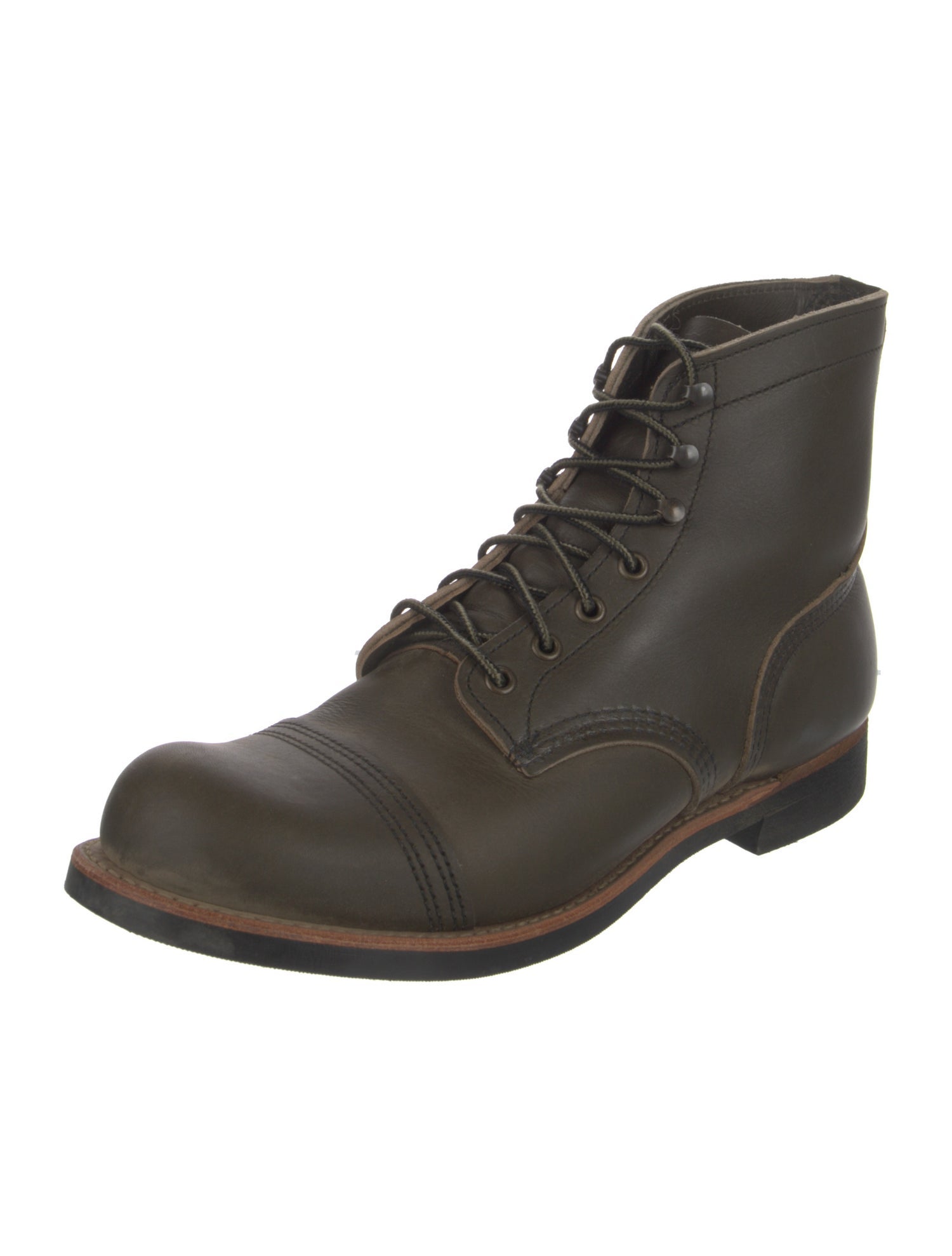 Red Wing Leather Lace-Up Boots