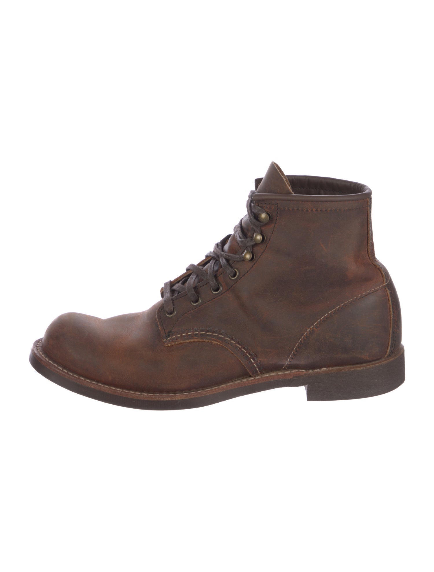 Red Wing Leather Lace-Up Boots
